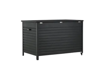 Tiana Putekasse 150x90 cm - Svart - Hagemøbler - Puteoppbevaring & møbelbeskyttelse - Putebokser & Putekasser