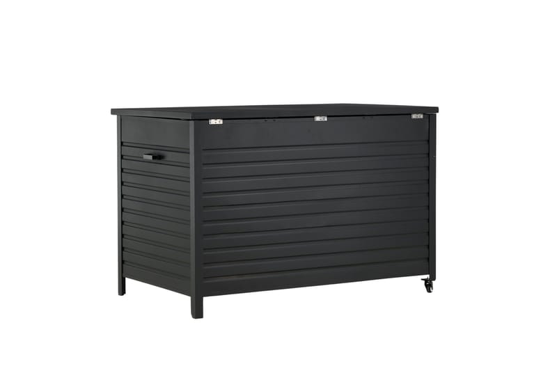 Tiana Putekasse 150x90 cm - Svart - Hagemøbler - Puteoppbevaring & møbelbeskyttelse - Putebokser & Putekasser