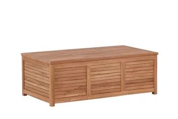 Trento putekasse 130 cm utendørs - Natur - Hagemøbler - Puteoppbevaring & møbelbeskyttelse - Putebokser & Putekasser