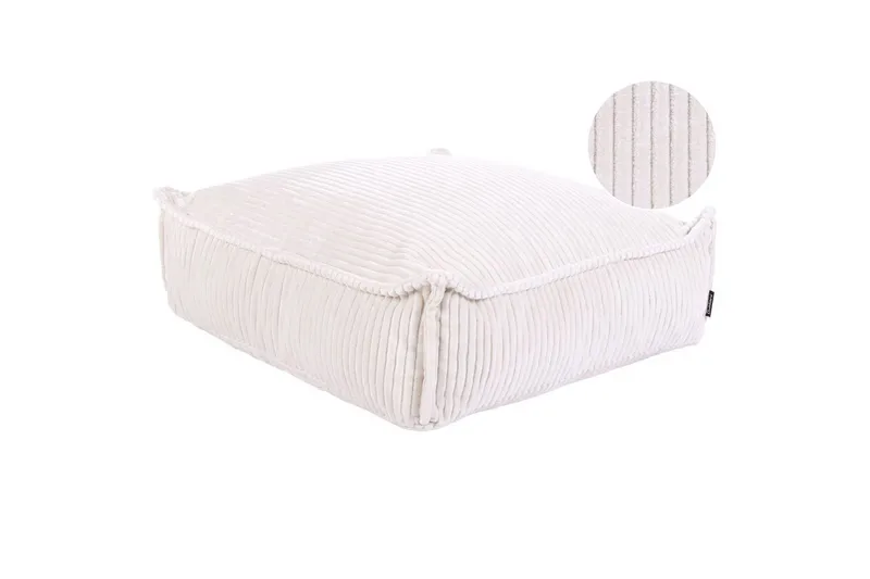 Gulvpute Allozai Beige - Beige - Møbler - Stoler & lenestoler - Krakk - Puff