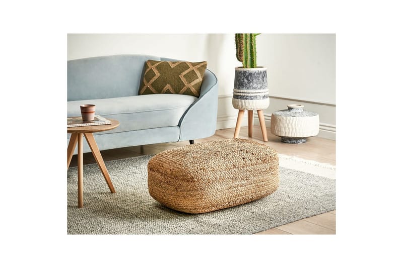 Gulvpute Isarda Naturlig/beige - Naturlig/beige - Hagemøbler - Puter - Sitteputer