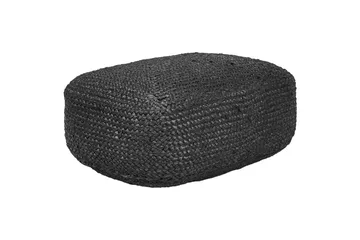 Gulvpute Isarda Svart - Svart - Møbler - Stoler & lenestoler - Krakk - Puff