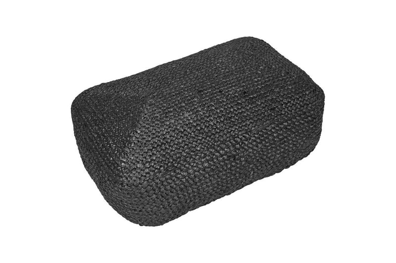 Gulvpute Isarda Svart - Svart - Møbler - Stoler & lenestoler - Krakk - Puff