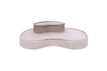Gulvpute Nili Beige/brun - Beige/brun - Møbler - Stoler & lenestoler - Krakk - Puff