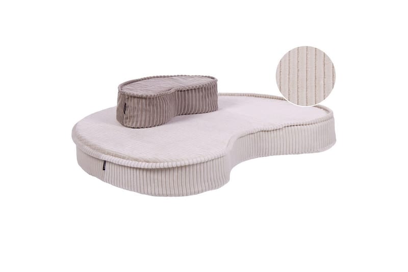 Gulvpute Nili Beige/brun - Beige/brun - Hagemøbler - Puter - Sitteputer