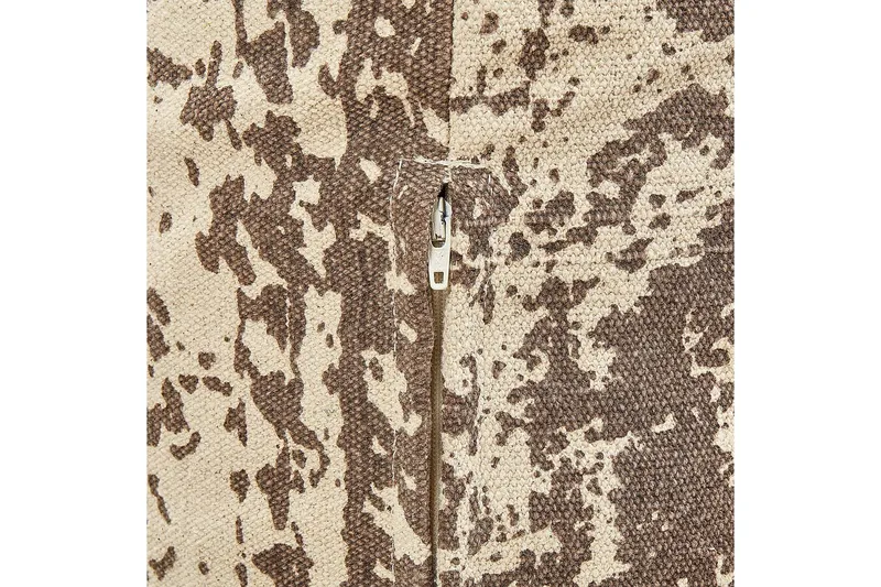 Gulvpute Shasa Beige/brun - Beige/brun - Møbler - Stoler & lenestoler - Krakk - Puff