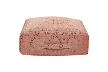 Gulvpute Shasa Rød - Rød - Møbler - Stoler & lenestoler - Krakk - Puff