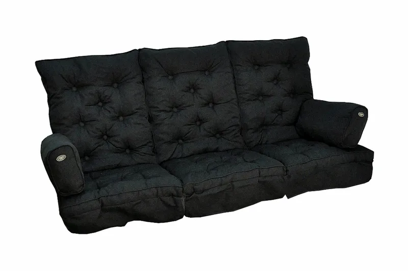 Hammockpute Fritab Hammocksett Canyon Svart - Hagemøbler - Puter - Hammockputer