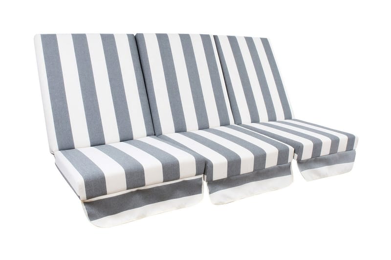 Montreal Puter til Hammock cm / 3stk. Svartvit Randi - Hagemøbler - Puter - Hammockputer