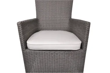 Hema Sittepute 46x49 cm - Hvit - Hagemøbler - Puter - Sitteputer