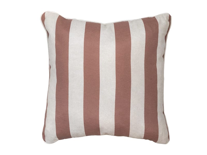 Hillerstorp pute pyntepute 50x50 cm, Mocca stripet