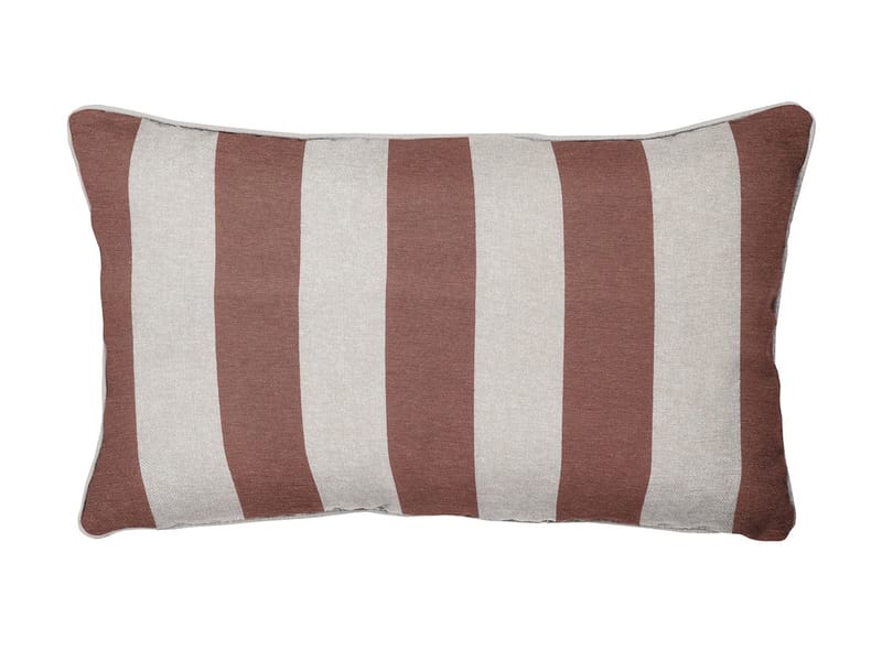 Hillerstorp pute pyntepute 40x60 cm, Mocca stripet
