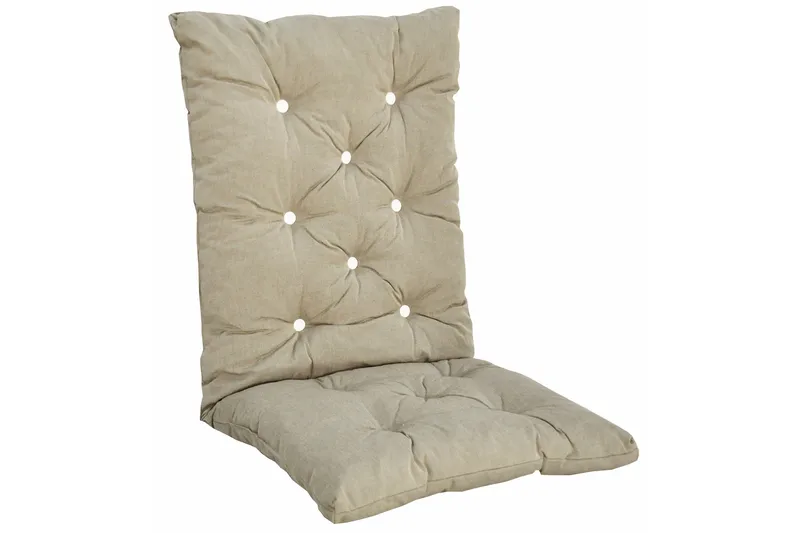 Högvik Flockdyna 56x63 cm Beige Fritab Sand - Hagemøbler - Puter - Øvrige puter