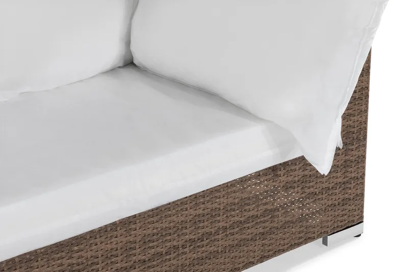 Bahamas Innerputer til Hjørnemodul - Hvit - Hagemøbler - Puter - Komplette putesett