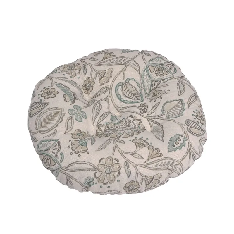 Pallpute til fotpall utendørs, beige