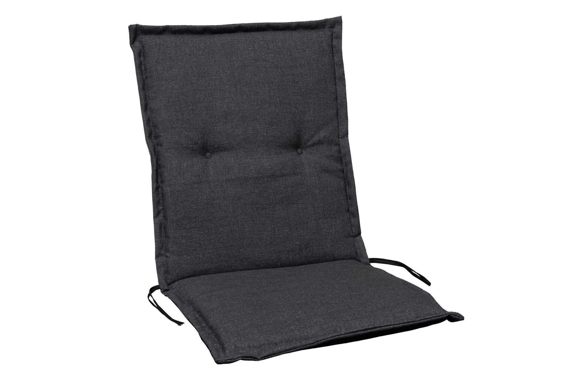Monza Pute Lav 48x99 cm Svart Melange - Hillerstorp - Hagemøbler - Puter - Posisjonsputer