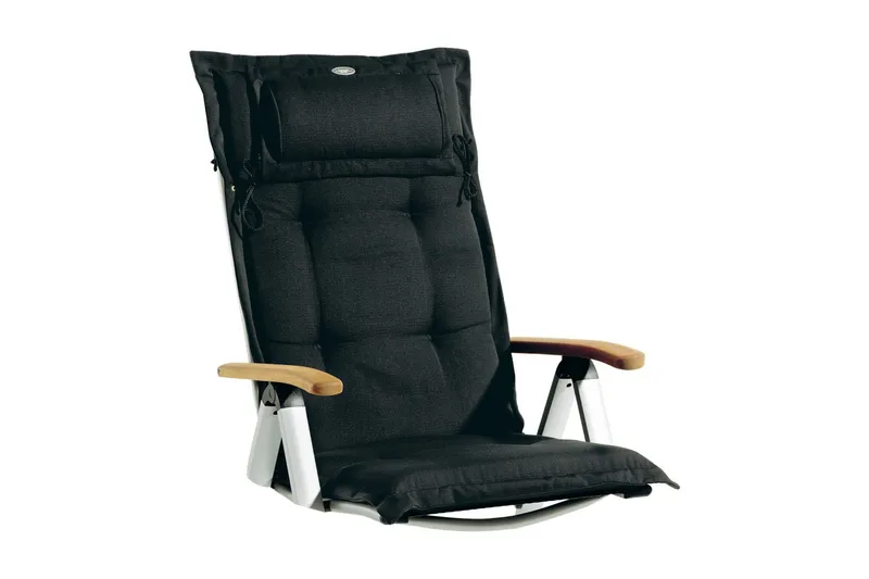 Positionsdyna Canyon med nackkudde Fritab Black - Hagemøbler - Puter - Posisjonsputer