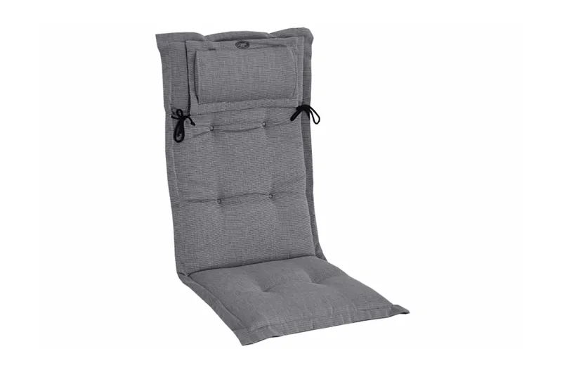 Regulerbar stolpute Fritab Posisjonspute Canyon med nakkepute Ljusgrå - Hagemøbler - Puter - Posisjonsputer