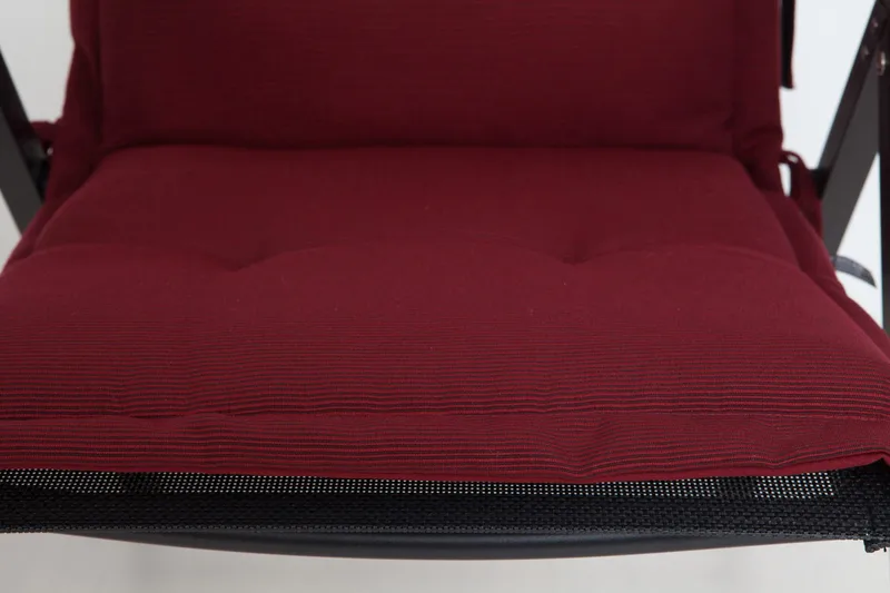 Regulerbar stolpute Fritab Posisjonspute Canyon Dark red - Hagemøbler - Puter - Posisjonsputer