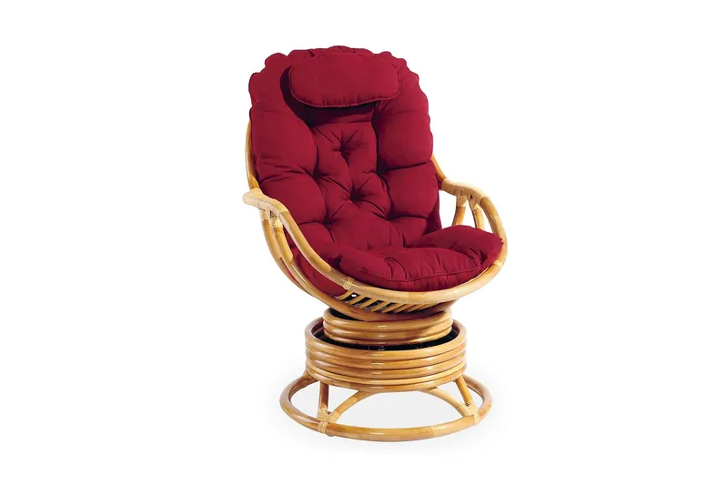 Snurr & gung LYX inkl. nackkudde:Antracitstruktur Fritab Bordeaux - Hagemøbler - Puter - Posisjonsputer