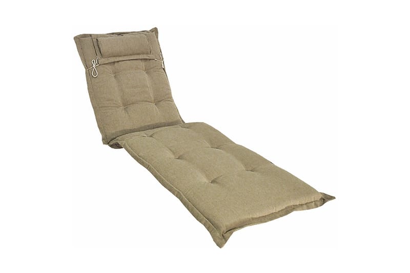Solsengspute Canyon med nakkepute - Beige struktur - Hagemøbler - Puter - Posisjonsputer