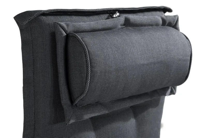 Pute til Posisjonsstol med Nakkepute - Grå - Hagemøbler - Puter - Posisjonsputer