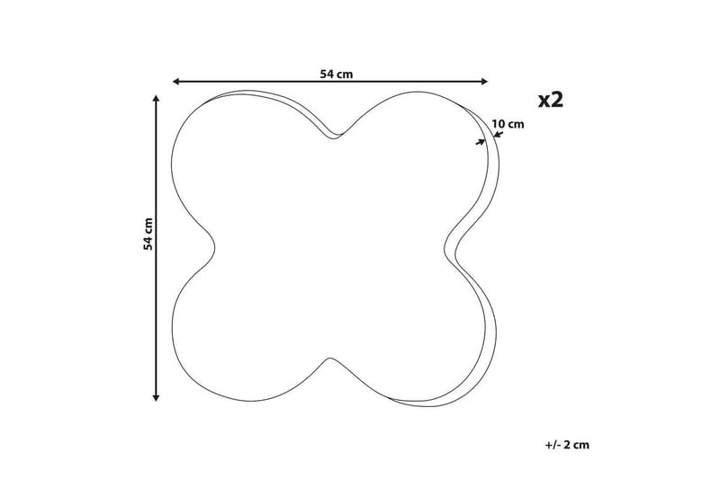 Pynteputer Achillea sett på 2 - Tekstiler - Pute & pledd - Hagepute