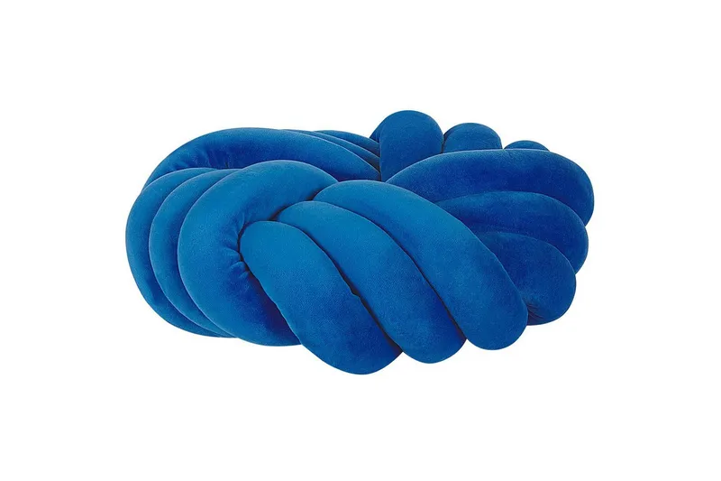 Pynteputer Akola Blå, Fløyel - Blå, Fløyel - Tekstiler - Pute & pledd - Pynteputer