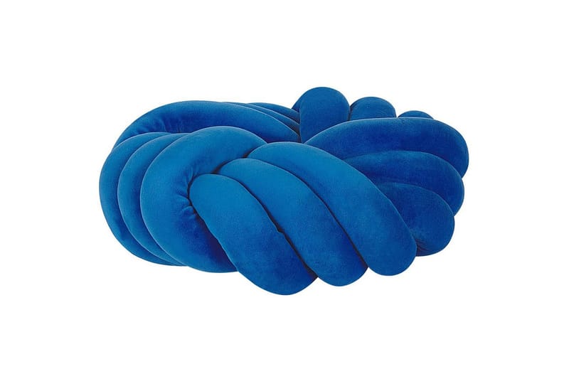 Pynteputer Akola Blå, Fløyel - Blå, Fløyel - Tekstiler - Pute & pledd - Pynteputer