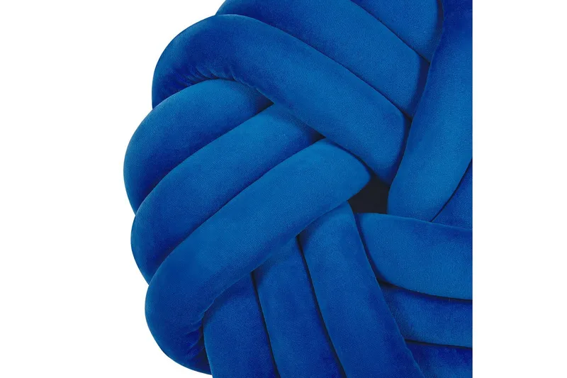 Pynteputer Akola Blå, Fløyel - Blå, Fløyel - Tekstiler - Pute & pledd - Pynteputer