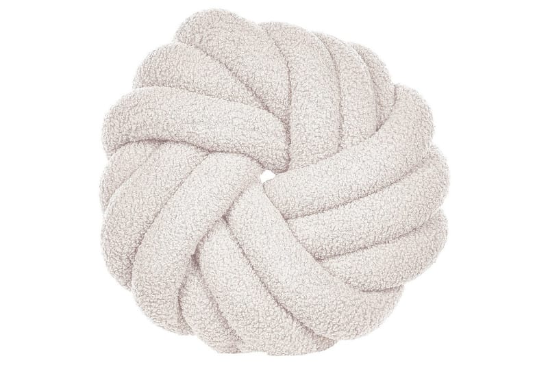 Pynteputer Akola Hvit, Bouclé - Hvit, Bouclé - Hagemøbler - Puter - Øvrige puter