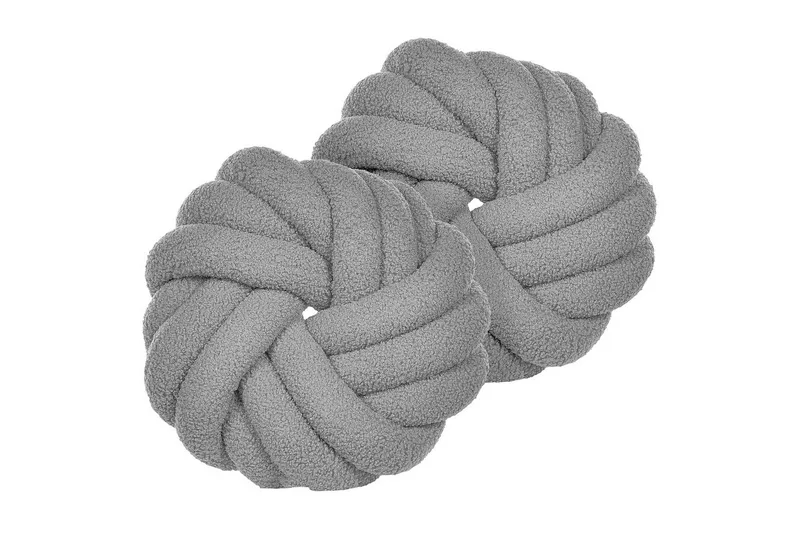 Pynteputer Akola sett med 2 Grå, Grå