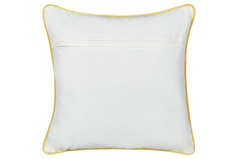 Pynteputer Arales sett med 2 Grå/hvit/svart/gul, Firkantet - Grå/hvit/svart/gul, Firkantet - Tekstiler - Pute & pledd - Hagepute