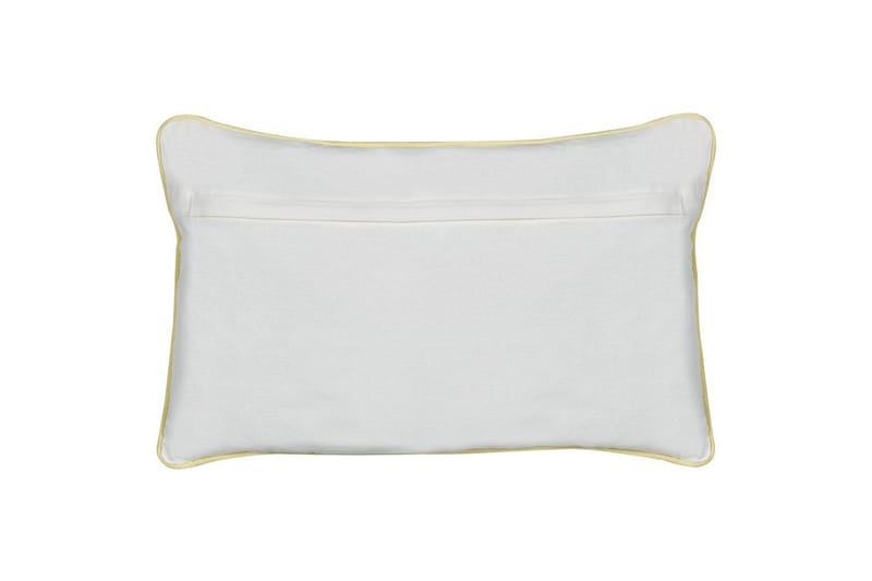 Pynteputer Arales sett med 2 Grå/hvit/svart/gul, Rektangulær - Grå/hvit/svart/gul, Rektangulær - Tekstiler - Pute & pledd - Hagepute