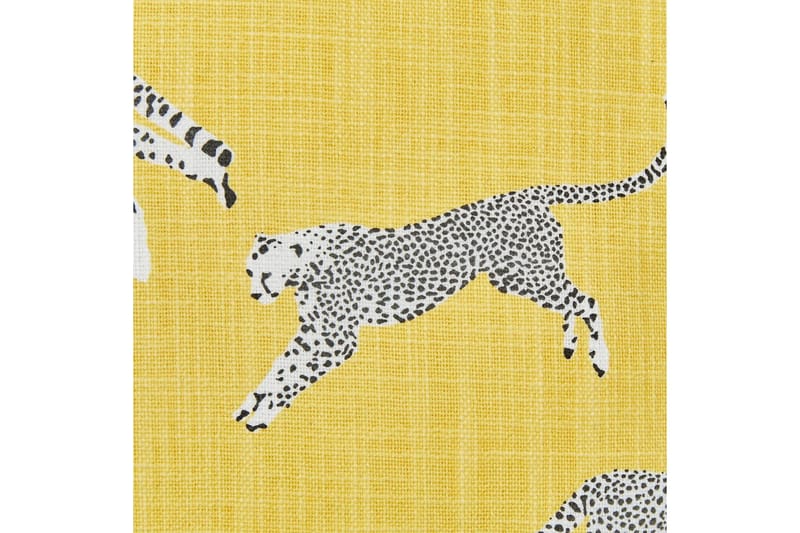 Pynteputer Arales sett med 2 Gul/hvit/svart/rosa, Firkantet - Gul/hvit/svart/rosa, Firkantet - Tekstiler - Pute & pledd - Hagepute