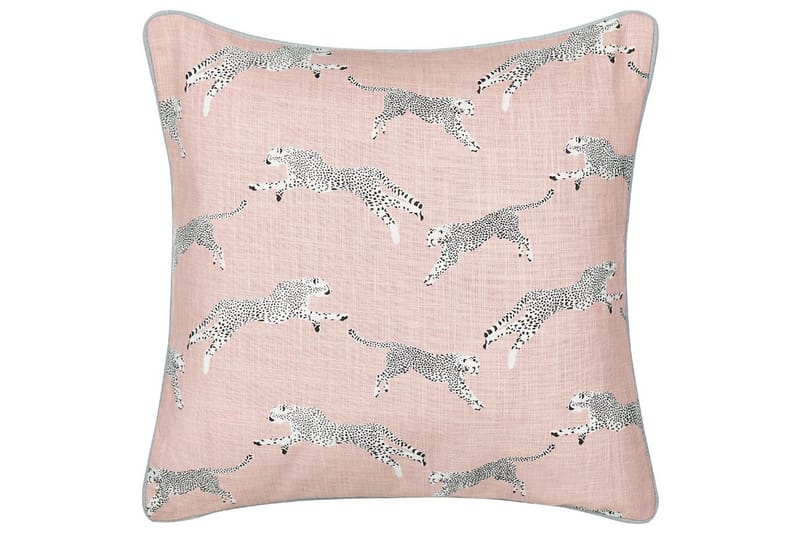 Pynteputer Arales sett med 2 Rosa/hvit/svart/grå, Firkantet - Rosa/hvit/svart/grå, Firkantet - Tekstiler - Pute & pledd - Hagepute