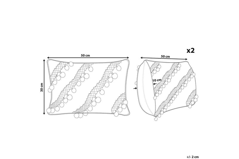 Pynteputer Ayroor sett med 2 - Tekstiler - Pute & pledd - Pynteputer