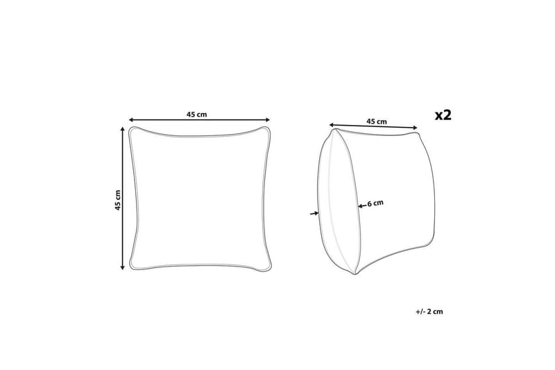 Pynteputer Azami sett med 2 - Tekstiler - Pute & pledd - Hagepute