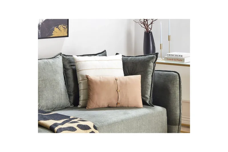 Pynteputer Banori sett med 2 Beige - Beige - Tekstiler - Pute & pledd - Hagepute