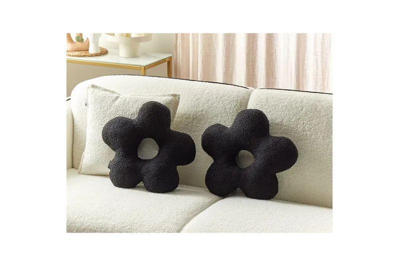 Pynteputer Camponula sett av 2 Svart - Svart - Tekstiler - Pute & pledd - Hagepute