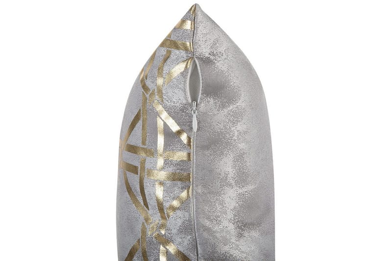 Pynteputer Cassia sett à 2 Grå/gull - Grå/gull - Tekstiler - Pute & pledd - Pynteputer