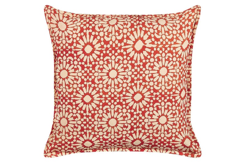 Pynteputer Ceiba sett av 2 Rød/beige - Rød/beige - Tekstiler - Pute & pledd - Hagepute