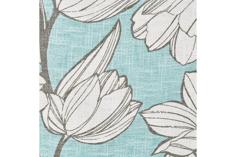 Pynteputer Cyanotis-sett à 2 Hvit/Blå - Hvit/Blå - Tekstiler - Pute & pledd - Hagepute