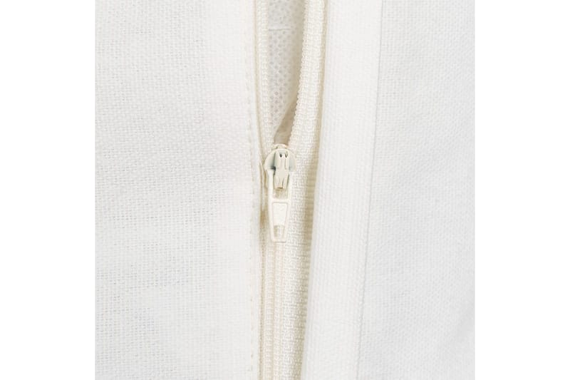 Pynteputer Cyanotis-sett à 2 Hvit/Grønn - Hvit/Grønn - Tekstiler - Pute & pledd - Hagepute