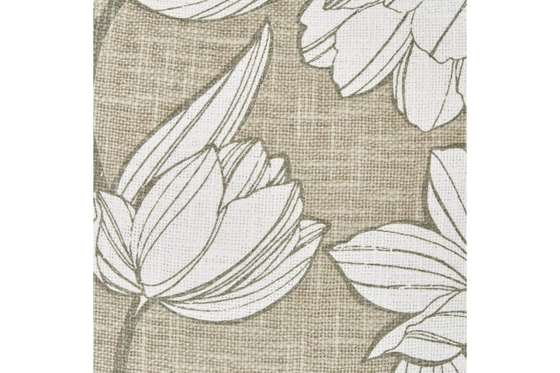 Pynteputer Cyanotis-sett à 2 Hvit/Grønn - Hvit/Grønn - Tekstiler - Pute & pledd - Hagepute