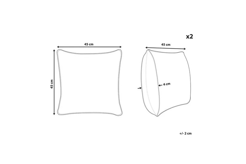 Pynteputer Dahlia-sett à 2 - Tekstiler - Pute & pledd - Hagepute