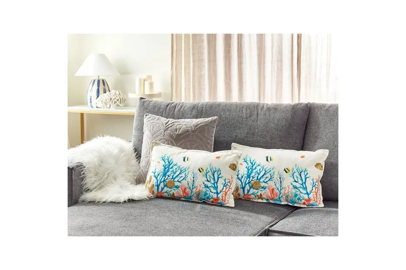 Pynteputer Eelgrass sett om 2 - Tekstiler - Pute & pledd - Hagepute