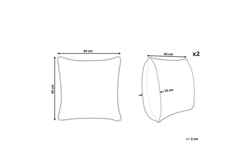 Pynteputer Erigeron sett med 2 - Tekstiler - Pute & pledd - Hagepute