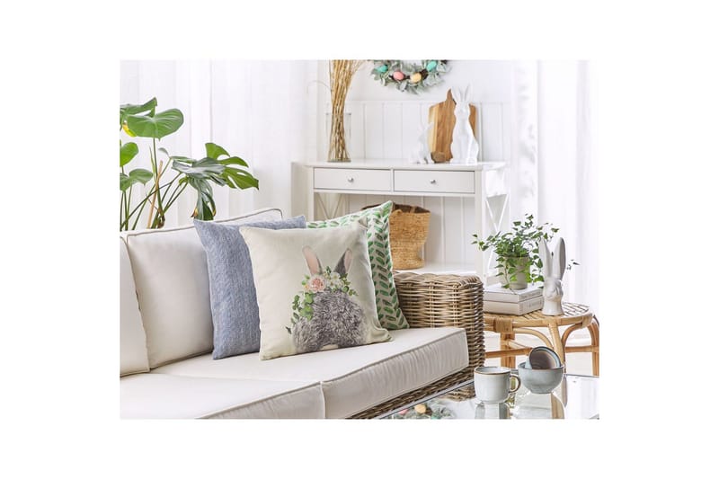 Pynteputer Fatsia sett à 2 - Tekstiler - Pute & pledd - Hagepute