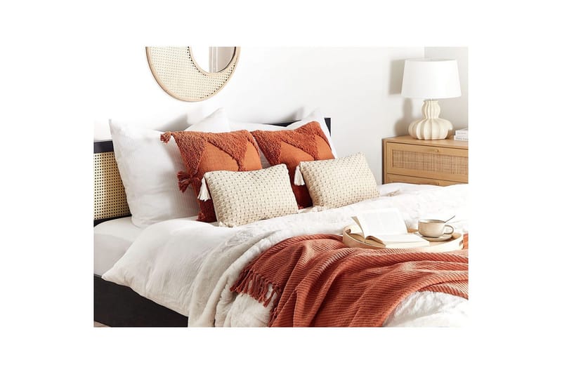 Pynteputer Hakone sett med 2 Beige, Rektangulær - Beige, Rektangulær - Tekstiler - Pute & pledd - Hagepute